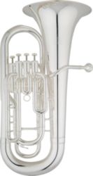 Eastman EEP421S INTERMED. Bb EUPHONIUM - .571" BORE, 4 TOP-ACTION PISTONS, SILVER-PLATED