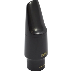Meyer MR-402-6MM Alto Sax Mouthpiece, Hard Rubber 6, Medium Facing, Medium Chamber
