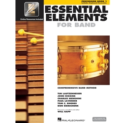 Essential Elements for Band - Book 1 with EEI - Percussion/Keyboard Percussion