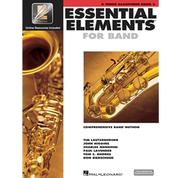 Essential Elements for Band - Book 2 with EEi - Bb Tenor Saxophone