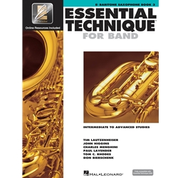 Essential Technique for Band with EEi - Intermediate to Advanced Studies - Eb Baritone Saxophone