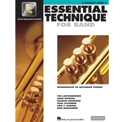 Essential Technique for Band with EEi - Intermediate to Advanced Studies - Bb Trumpet