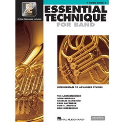 Essential Technique for Band with EEi - Intermediate to Advanced Studies - F Horn