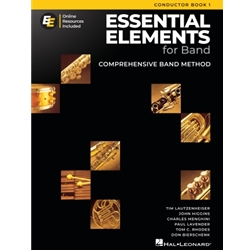 ESSENTIAL ELEMENTS FOR BAND - CONDUCTOR BK1 EEI