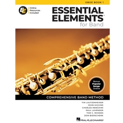 ESSENTIAL ELEMENTS FOR BAND - OBOE BK1 WITH EEI
