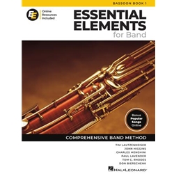 ESSENTIAL ELEMENTS FOR BAND - BASSOON BK1 WITH EEI