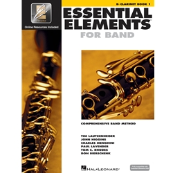 ESSENTIAL ELEMENTS FOR BAND - CLARINET BK1 WITH EEI