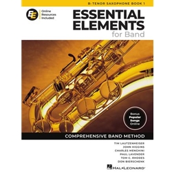 ESSENTIAL ELEMENTS FOR BAND - TEN SAX BK1 WITH EEI