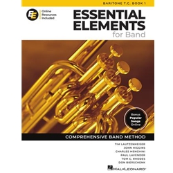 ESSENTIAL ELEMENTS FOR BAND - BARITONE TC BK1 WITH EEI