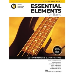 ESSENTIAL ELEMENTS FOR BAND - ELECTRIC BASS BK1 WITH EEI