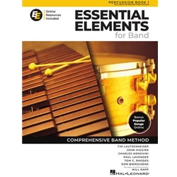 ESSENTIAL ELEMENTS FOR BAND - PERCUSSION BK1 WITH EEI