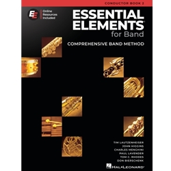 ESSENTIAL ELEMENTS FOR BAND - CONDUCTOR BOOK 2 WITH EEI
