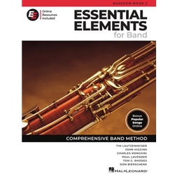 ESSENTIAL ELEMENTS FOR BAND - BASSOON BK2 WITH EEI