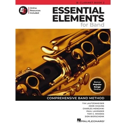 ESSENTIAL ELEMENTS FOR BAND - CLARINET BK2 WITH EEI
