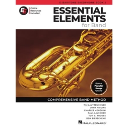 ESSENTIAL ELEMENTS FOR BAND - BARI SAX BK2 WITH EEI