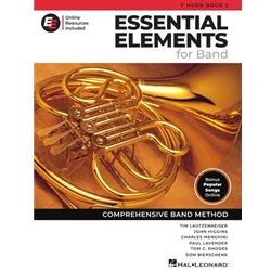 ESSENTIAL ELEMENTS FOR BAND - F HORN BK2 WITH EEI