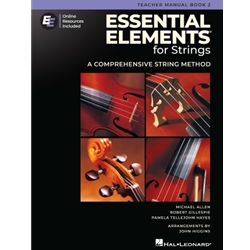 ESSENTIAL ELEMENTS FOR STRINGS - TEACHER MANUAL BK2 WITH EEI