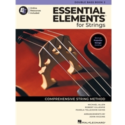 ESSENTIAL ELEMENTS FOR STRINGS - DOUBLE BASS BK2 WITH EEI