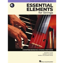 ESSENTIAL ELEMENTS FOR STRINGS - STRINGS - PIANO ACCOMP BK 2