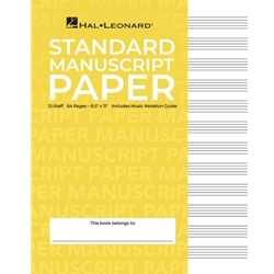 Standard Manuscript Paper ( Yellow Cover)