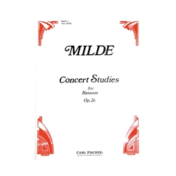 Concert Studies Op. 26 Book 2-Bassoon