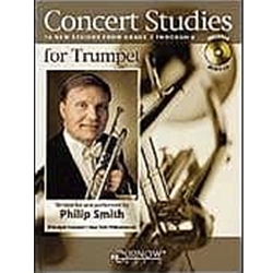 Concert Studies for Trumpet, with CD, by Philip Smith - Curnow Music