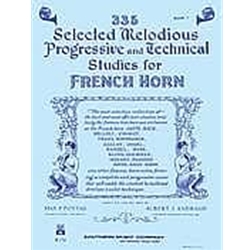 335 Selected Melodious Progressive & Technical Studies Book 1 for French Horn